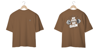 Nome do produtoCamiseta Oversized Ss One – Pesos de Academia: Estilo e Conforto para o Treino