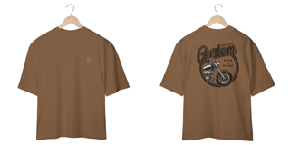 Nome do produtoCamiseta Oversized Ss One – American Custom Bike: Estilo e Conforto