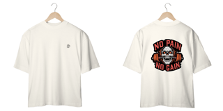 Nome do produtoCamiseta Oversized Ss One – No Pain, No Gain