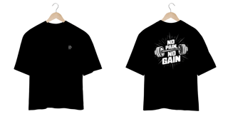 Nome do produtoCamiseta Oversized Ss One – Pesos de Academia: Estilo e Conforto para o Treino