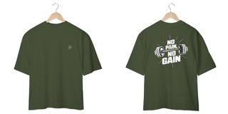 Nome do produtoCamiseta Oversized Ss One – Pesos de Academia: Estilo e Conforto para o Treino