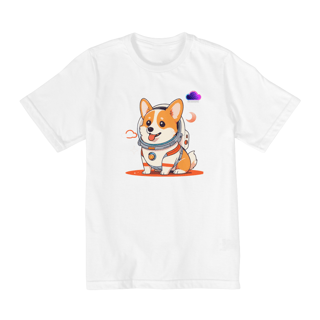 Nome do produto  Camiseta: Corgi Astronauta – Explorador do Espaço