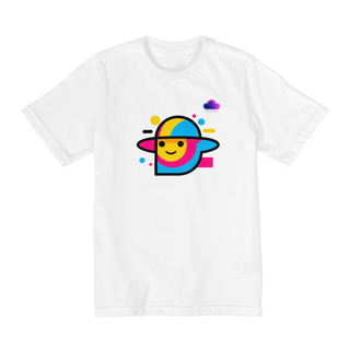 Nome do produto Camiseta Universo Pop – Onde a Alegria Gira em Órbita