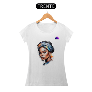 Nome do produto Camiseta Feminina Arte & Raízes – Beleza que Inspira, Força que Transforma