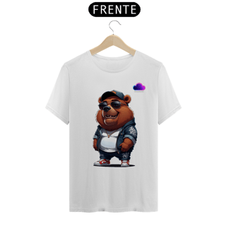 Nome do produto Camiseta Bear Boss – O Urso Mais Respeitado da Quebrada
