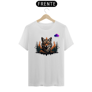 Nome do produto Camiseta Espírito Selvagem – O Lobo da Floresta