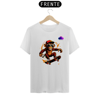 Nome do produto Camiseta MACACO NO OLHO DO TRICK – Estilo em Alta Voltagem