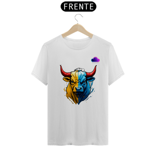 Nome do produto Camiseta Touro Tribal – Força Indomável em Cores