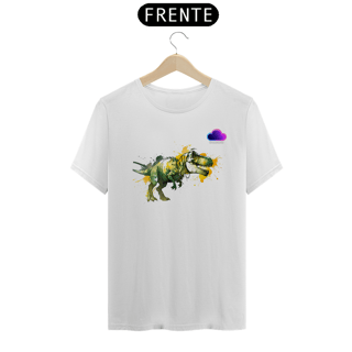 Nome do produto Camiseta T-Rex Splash – O Rei da Era Jurássica