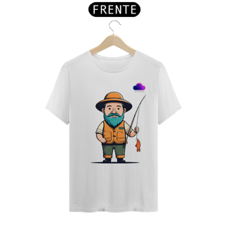 Nome do produto Camiseta: O Pescador Barbudão