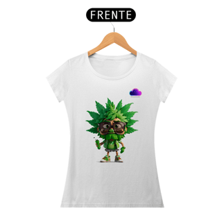 Nome do produto Camiseta Feminina Green Vibes – Estilo Roots com Atitude Urbana