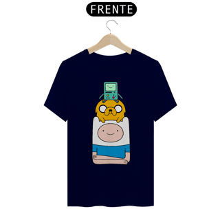 Nome do produto Camisa Finn, Jack e BMO