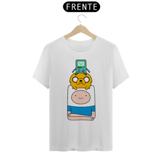 Nome do produto Camisa Finn, Jack e BMO