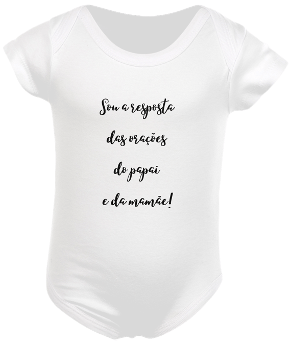 Body Infantil - Frase