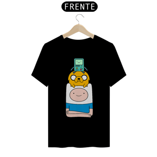 Nome do produto Camisa Finn, Jack e BMO