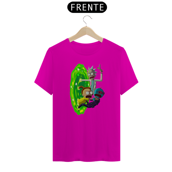 Camisa Rick e Morty