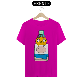Nome do produto Camisa Finn, Jack e BMO