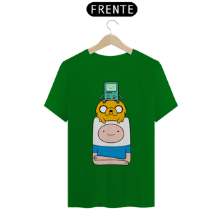 Nome do produto Camisa Finn, Jack e BMO