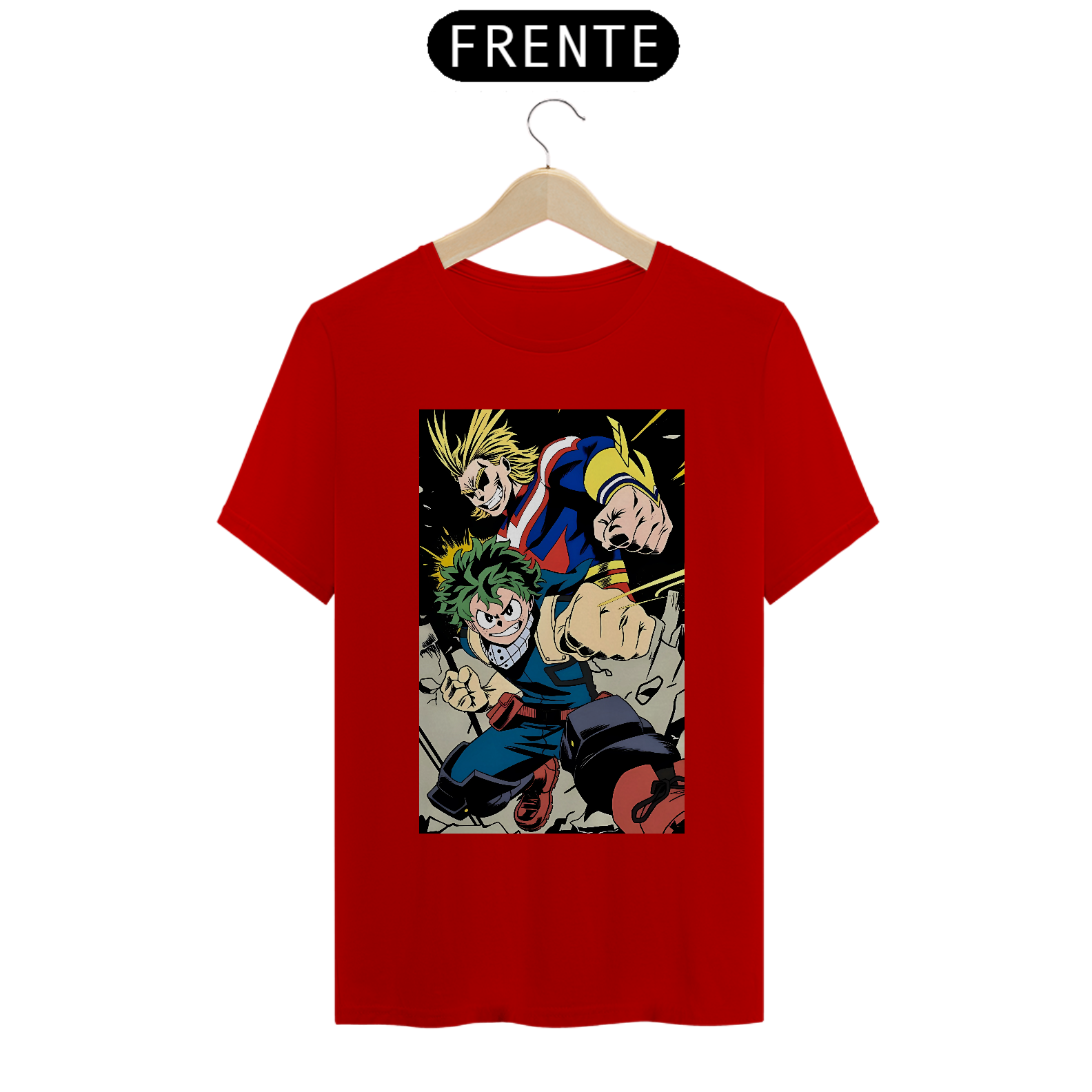 Camisa Izuku e All Might