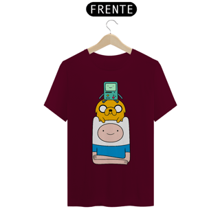 Nome do produto Camisa Finn, Jack e BMO