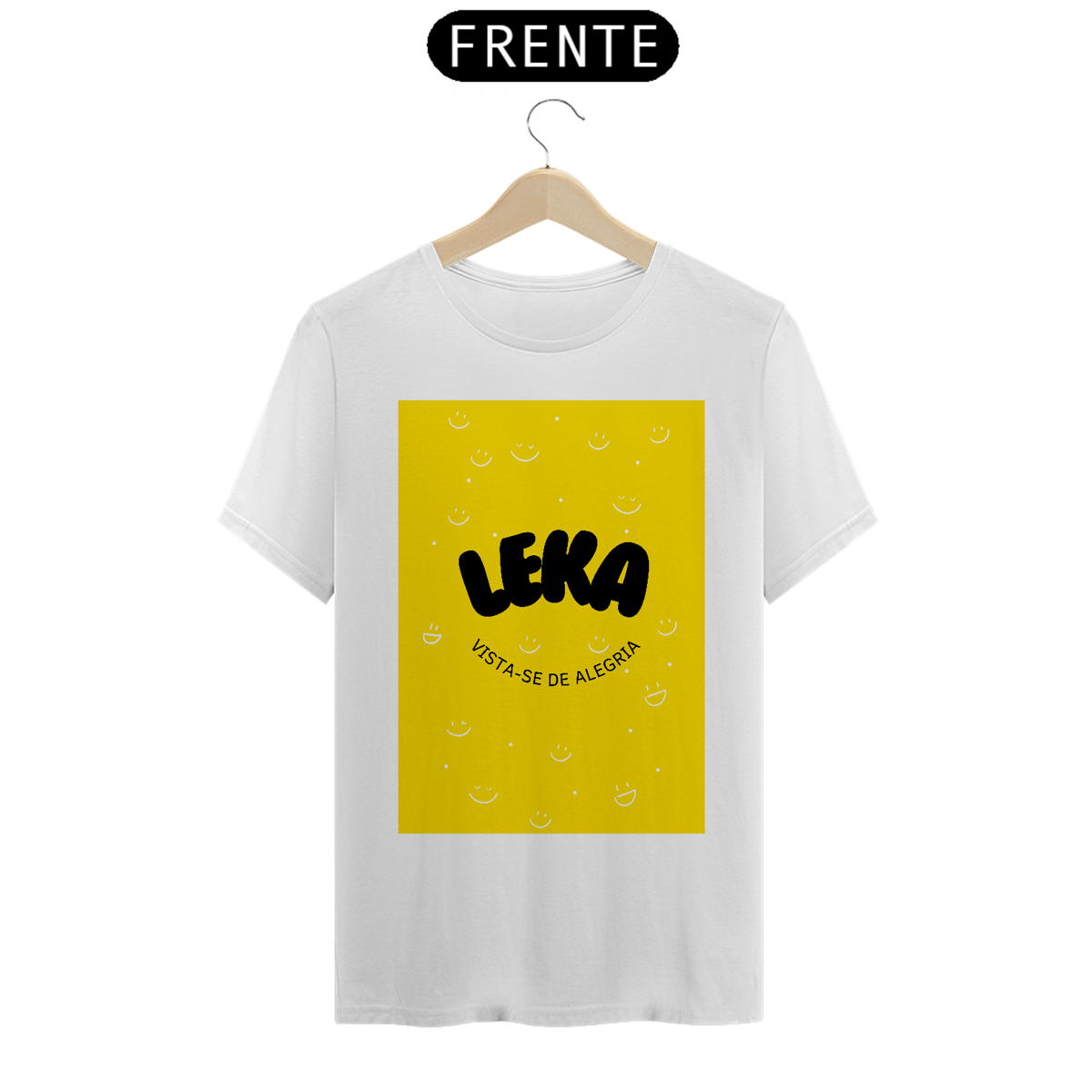 Nome do produto: CAMISETA UNISEX LEKA ALEGRIA