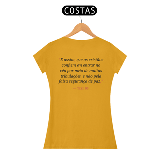 Nome do produto Camiseta “Tribulações e Verdade” – Tese 95 de Martinho Lutero