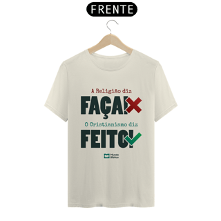 Nome do produto Camiseta | Religião VS Cristianismo