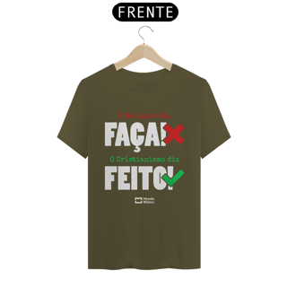 Nome do produto Camiseta | Religião VS Cristianismo