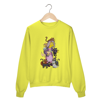 Nome do produto Moletom - Eleanor Abernathy (Crazy Cat Lady)