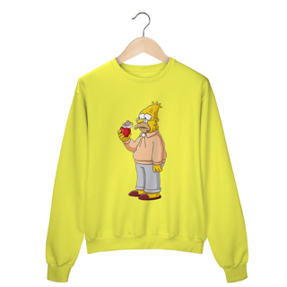 Nome do produto  Moletom - Abraham Simpson II (Denture Edition)