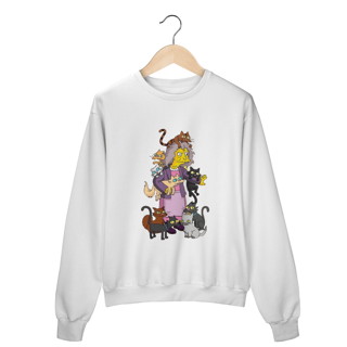 Nome do produto Moletom - Eleanor Abernathy (Crazy Cat Lady)