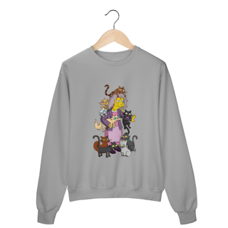 Nome do produto Moletom - Eleanor Abernathy (Crazy Cat Lady)