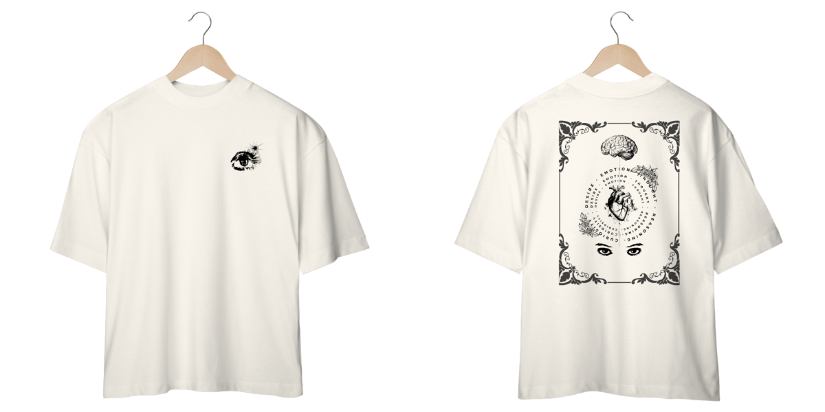 Nome do produto: Camiseta Oversized - \