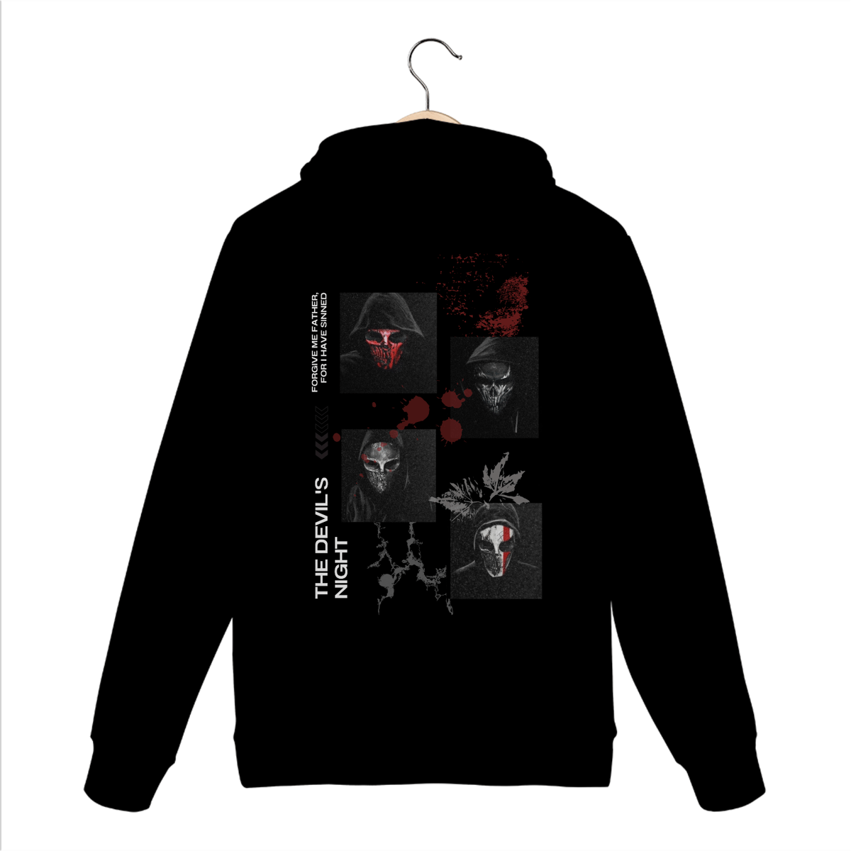 Nome do produto: Moletom - Devil’s Night: Sinners & Secrets
