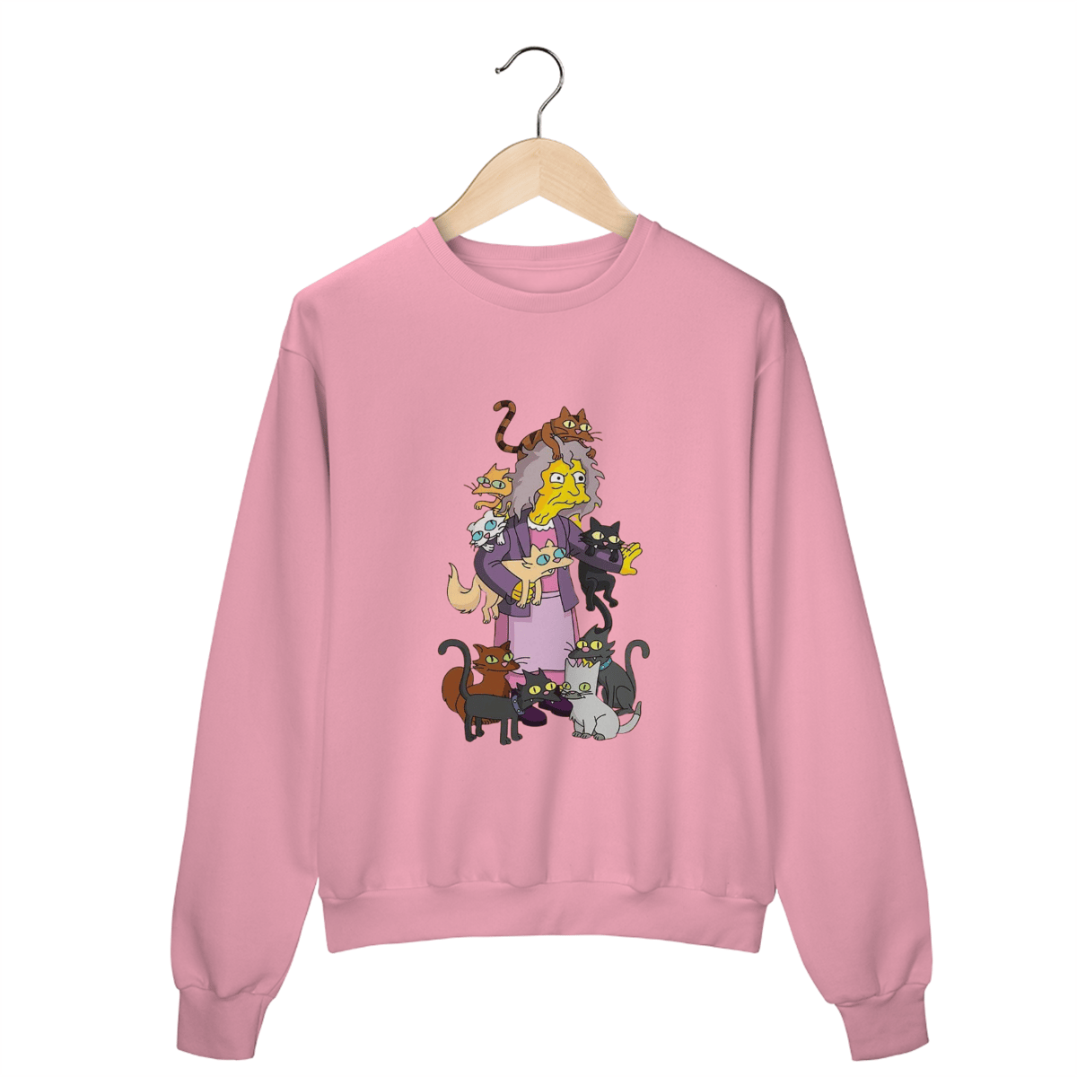 Nome do produto: Moletom - Eleanor Abernathy (Crazy Cat Lady)