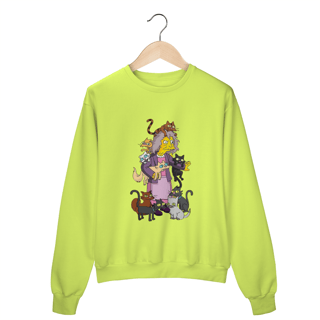 Nome do produto Moletom - Eleanor Abernathy (Crazy Cat Lady)