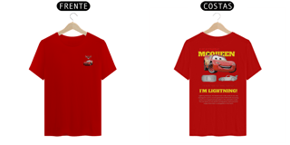 Nome do produto Camiseta - Relâmpago McQueen