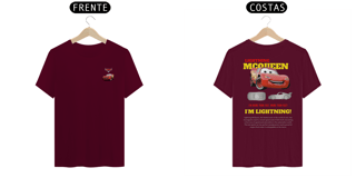 Nome do produto Camiseta - Relâmpago McQueen