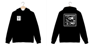 Nome do produto Blusa moletom-{anime Dan Da Dan}
