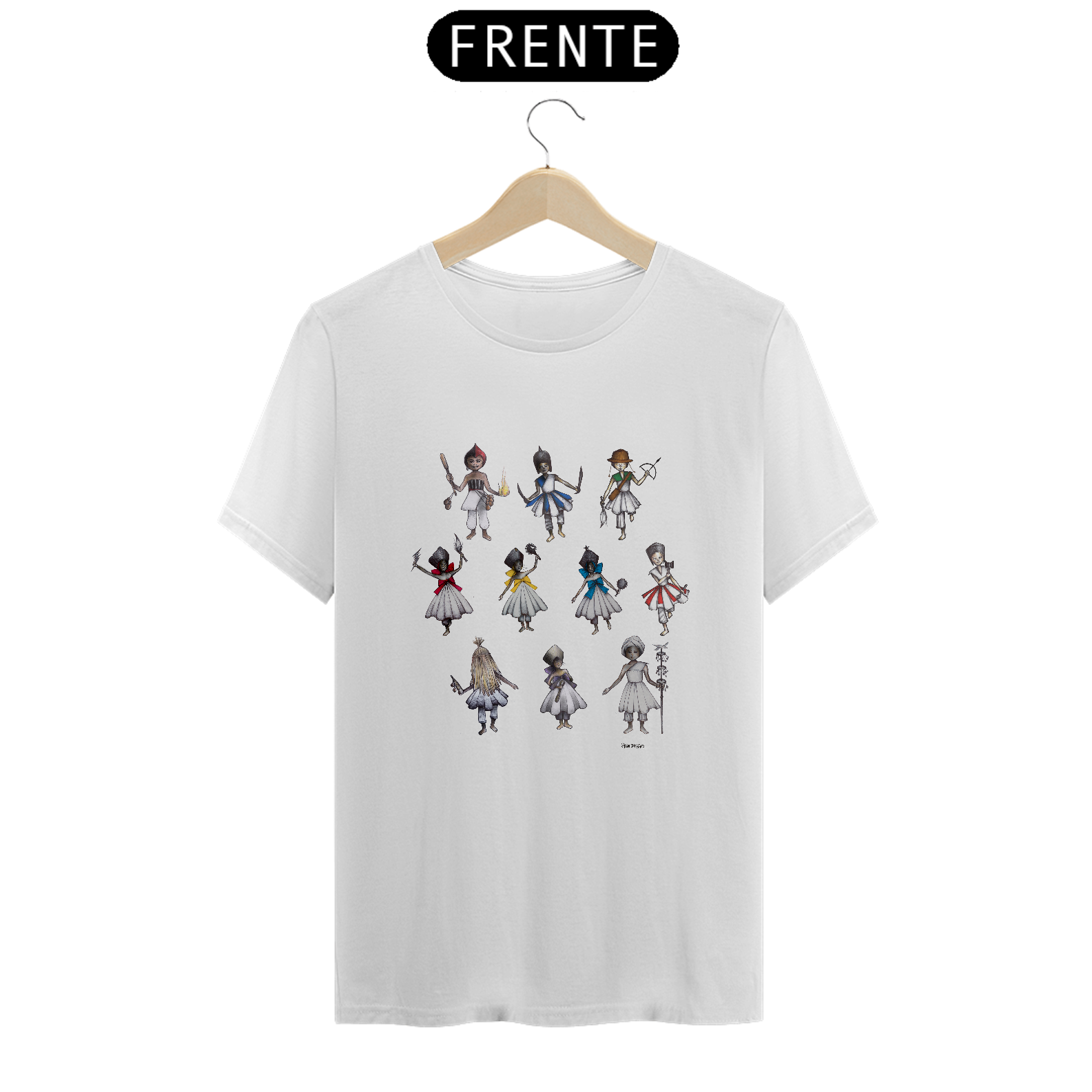 Camisa Roda de Orixás  masculina