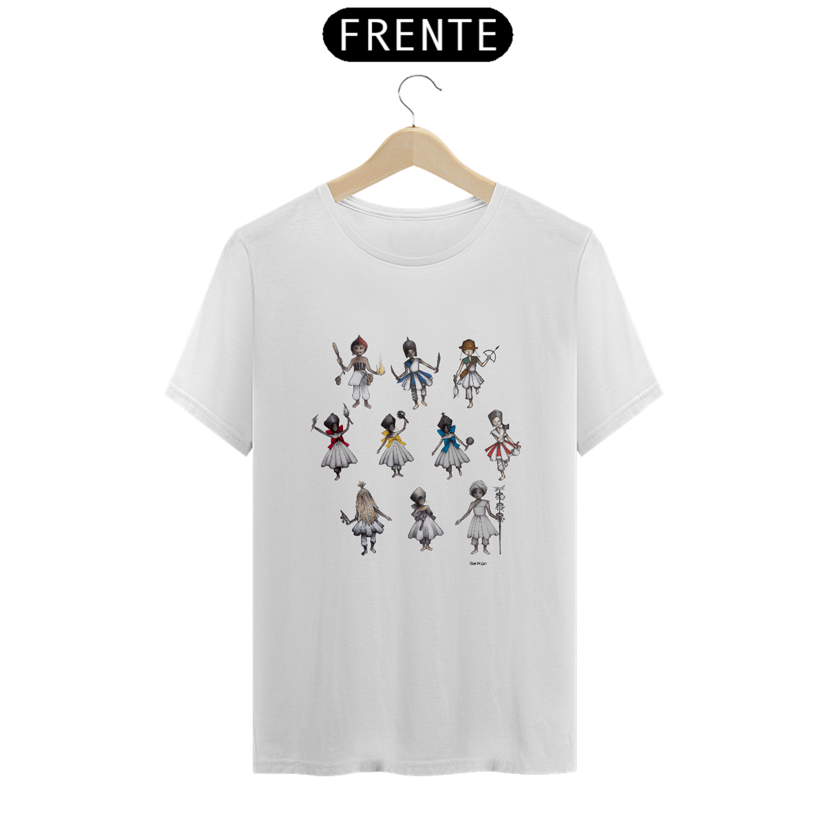 Nome do produto: Camisa Roda de Orixás  masculina