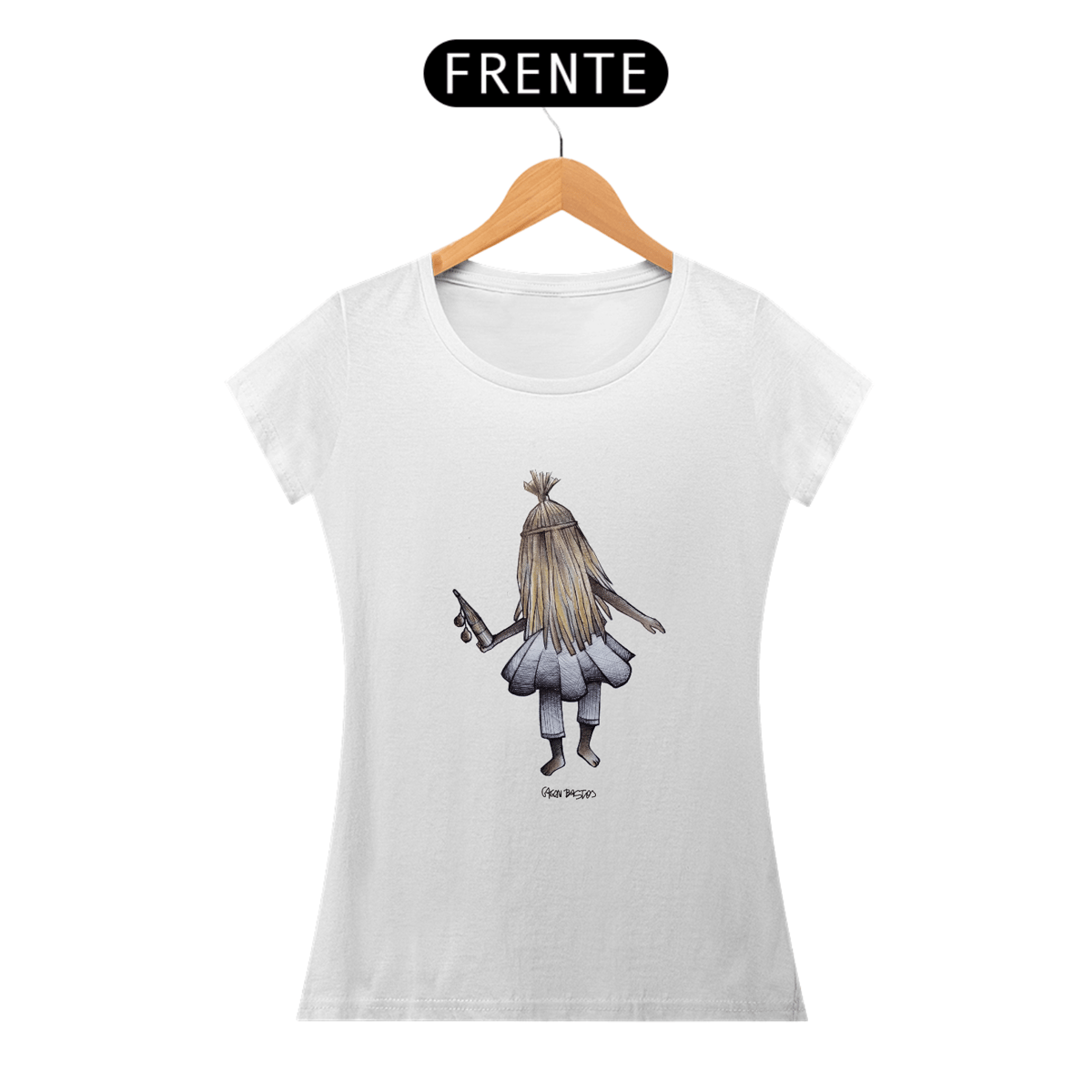 Nome do produto: CAMISA OMOLÚ FEMININA