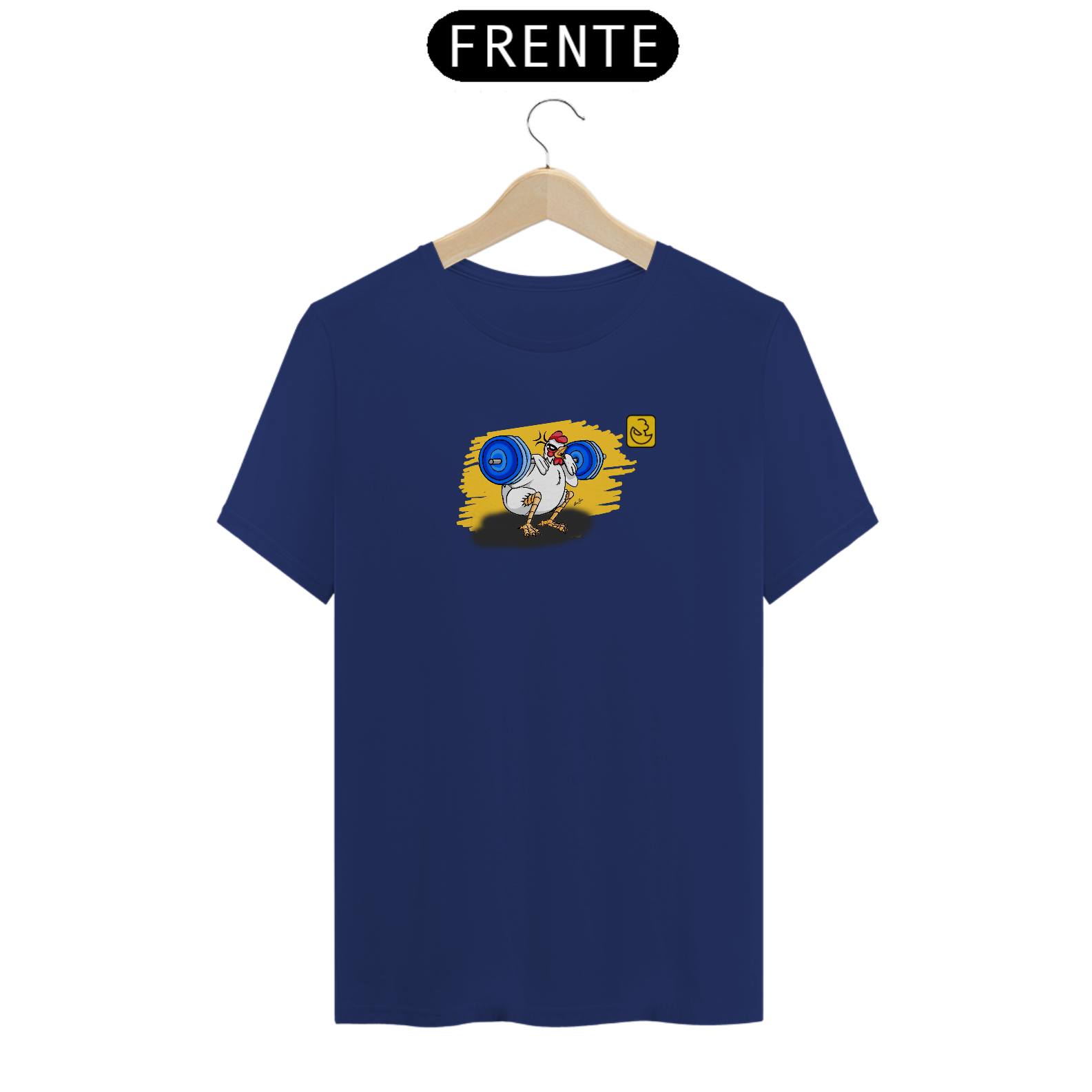 Camiseta Frango Squat Pima
