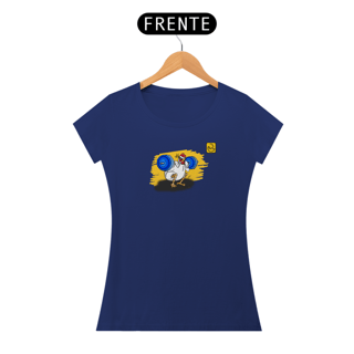 Nome do produto Camiseta Babylook Frango Squat Pima