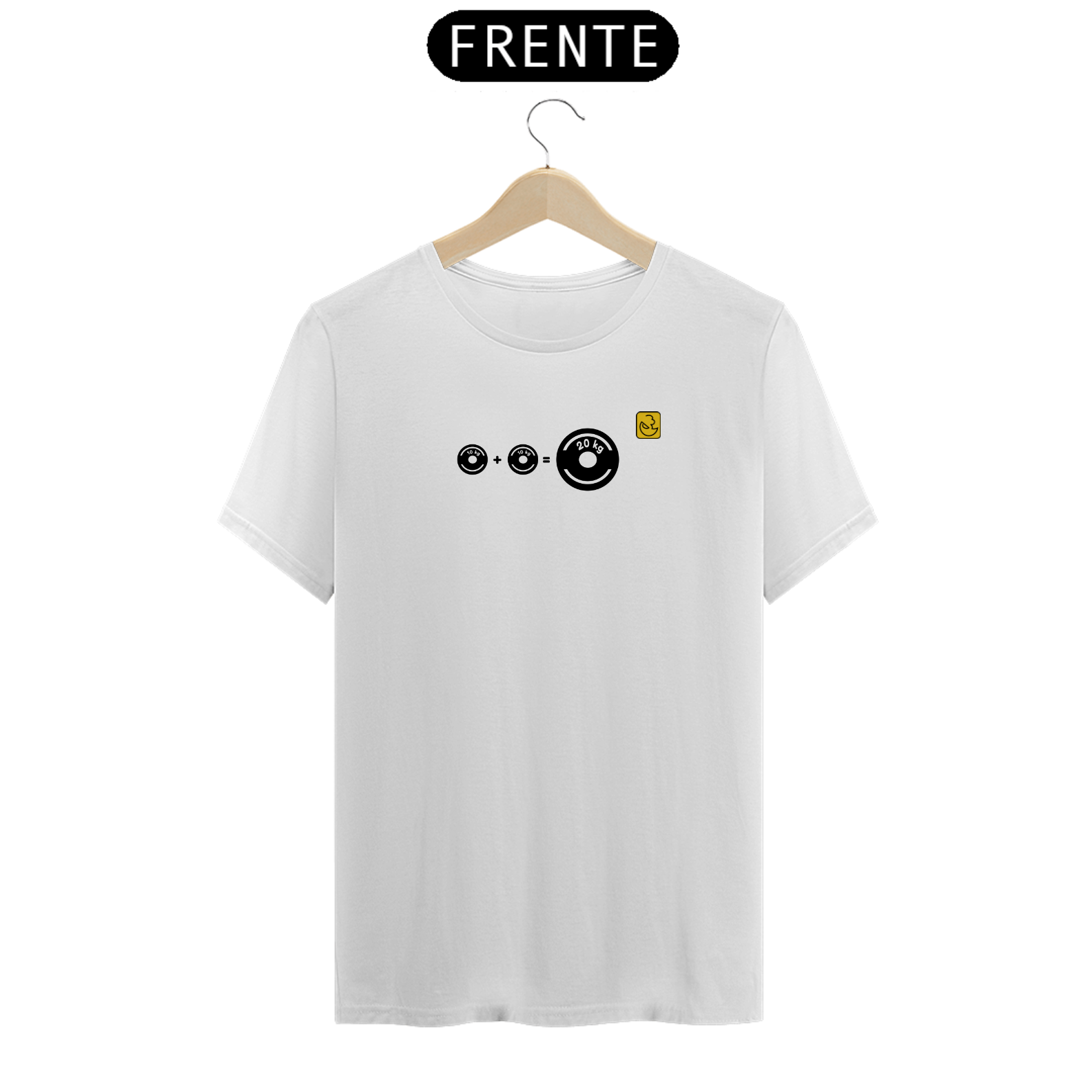 Camiseta 10kg + 10kg = 20kg