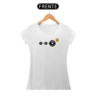 Nome do produto Camiseta Babylook 10kg + 10kg = 20kg Pima