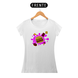 Nome do produto Camiseta Babylook é pra isso que treino Pima