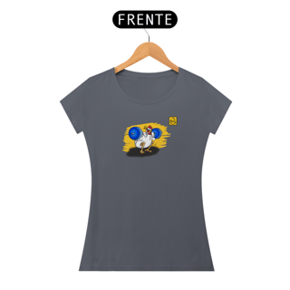 Nome do produto Camiseta Babylook Frango Squat Pima