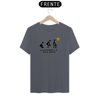 Nome do produto Camiseta Levantamento de bons modos Pima