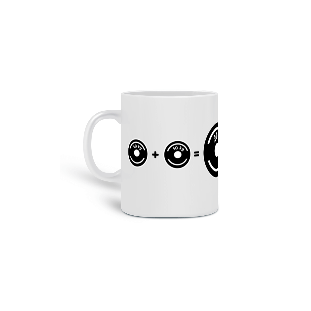 Caneca 10kg + 10kg = 20kg